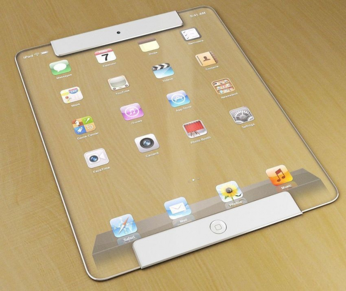 Никакого металла и пластика для iPad – Apple ищет способ сделать полностью стеклянный корпус
