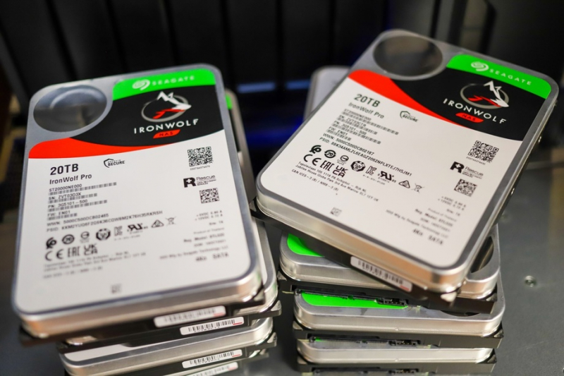 Seagate выпустила мощнейший жёсткий диск с магнитной записью ёмкостью 22 ТБ