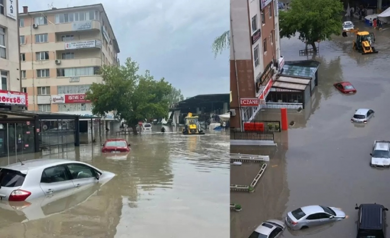 Анкара ушла под воду из-за ливня