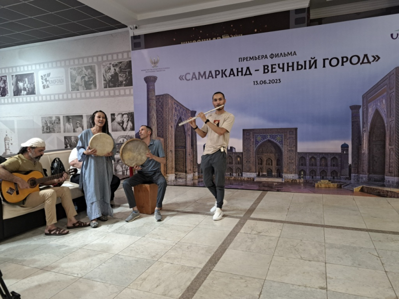 Путешествие в Самарканд за полчаса. В Ташкенте презентовали новый документальный фильм Бориса Бабаева