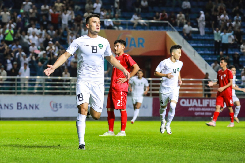 Сборная Узбекистана по футболу разгромила сборную Афганистана со счетом 8:1