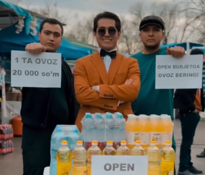 Ироничную песню про Open Budget на мотив Gangnam Style сняли в Узбекистане. Видео
