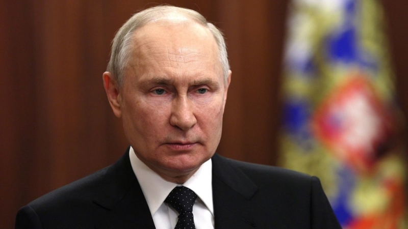 Путин обратился к россиянам после теракта в «Крокус сити холле»