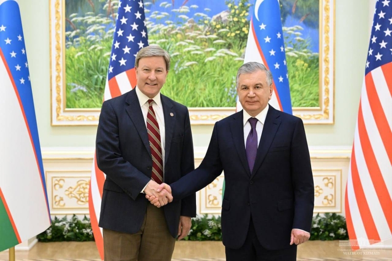Шавкат Мирзиёев принял делегации парламента США
