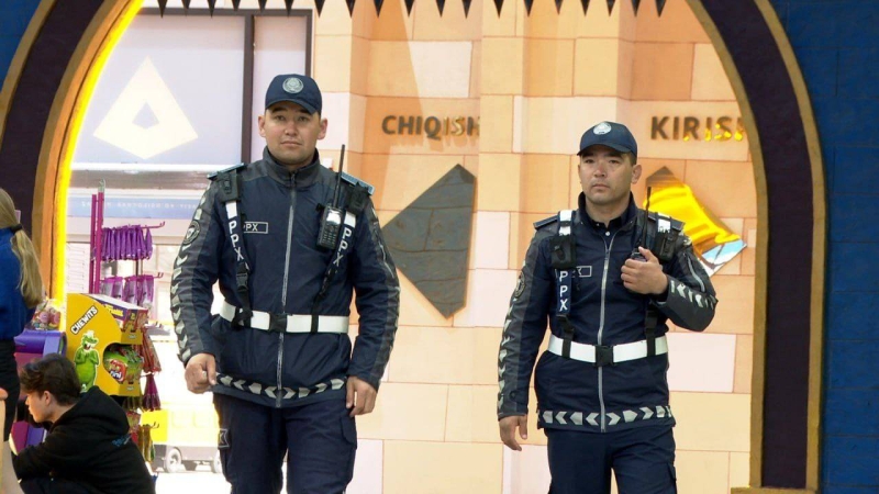 В Ташкенте усилили меры безопасности в общественных местах — фото