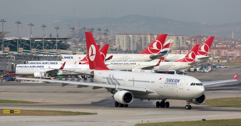 Услугами местных авиалиний Турции воспользовались около 44 млн пассажиров