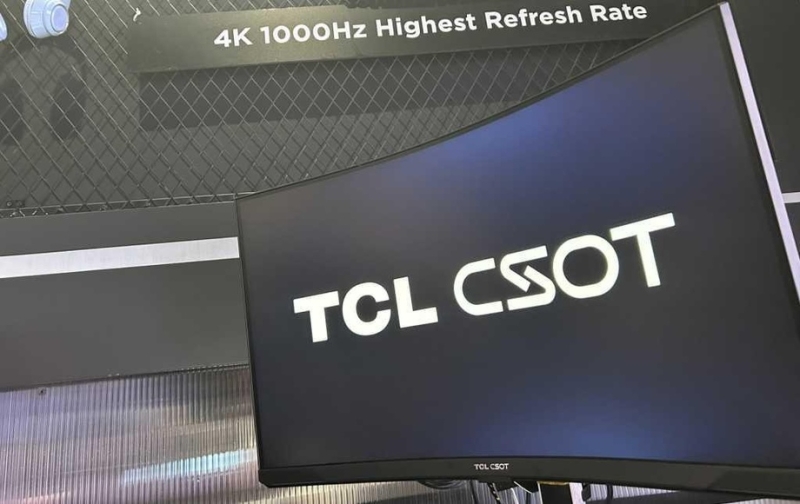 Игровые мониторы овладели 1000 Гц с новой панелью от TCL