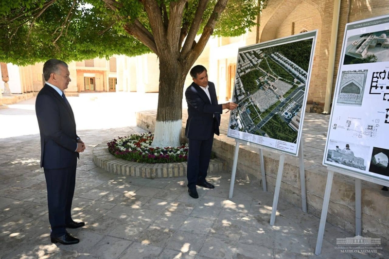 Шавкат Мирзиёев прибыл в Бухару