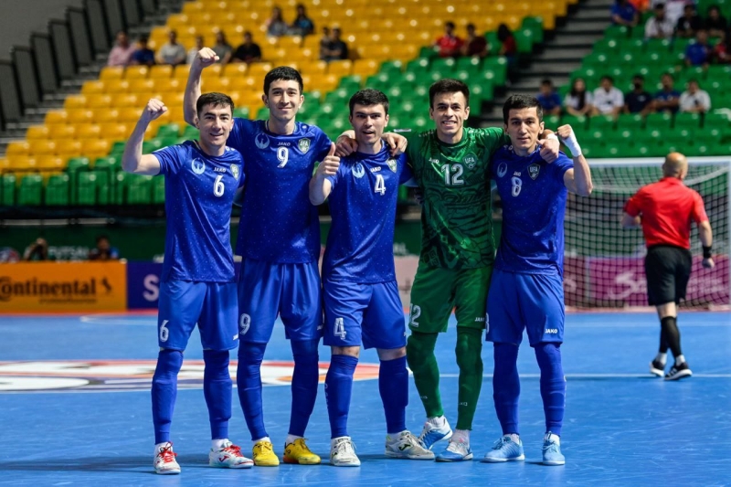 Узбекистан в шестой раз завоевал бронзовую медаль Кубка Азии по футзалу