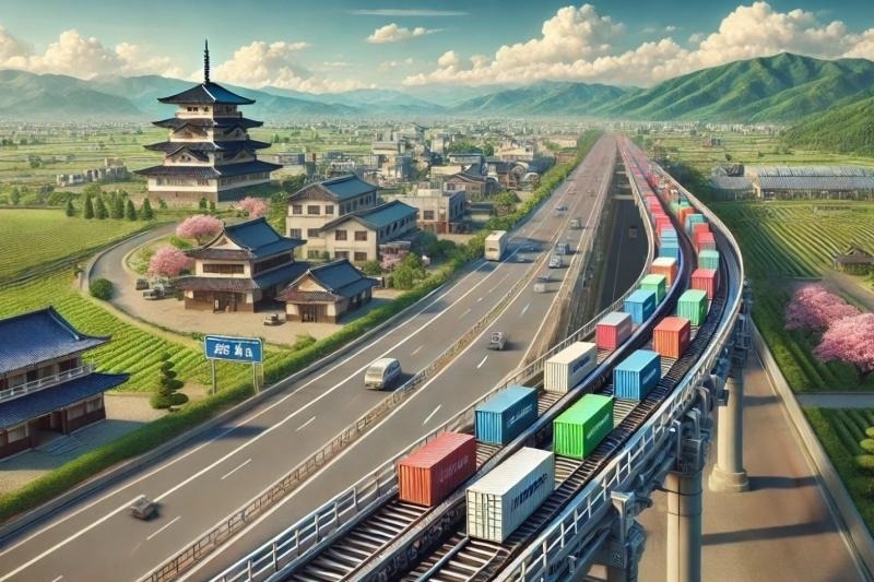Японцы построят 500-км дорогу для роботов, которая заменит 25 000 грузовиков