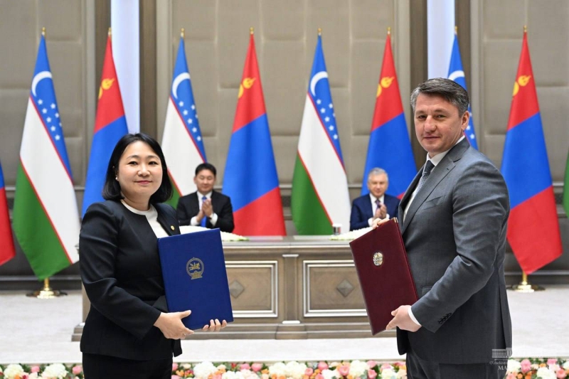 Какие документы подписали Узбекистан и Монголия — список
