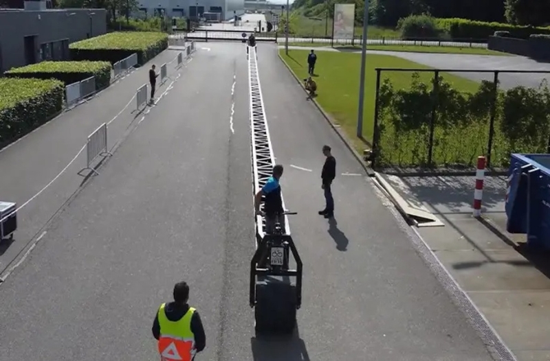 Самый длинный велосипед построили в Нидерландах