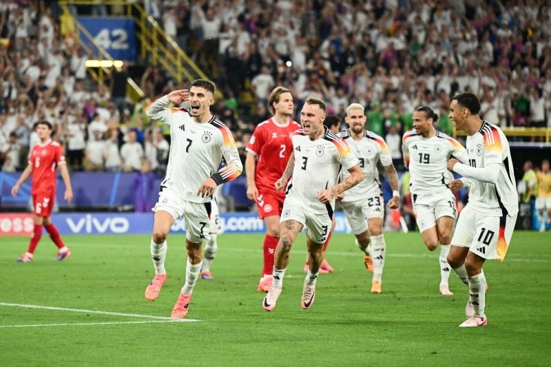 Сборные Швейцарии и Германии стали первыми четвертьфиналистами Евро-2024