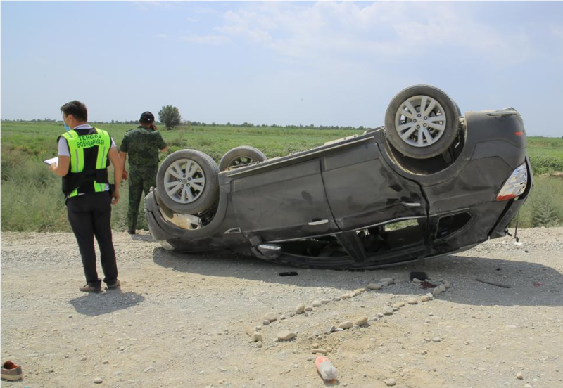 В Андижане накажут водителя и девушку, высунувшуюся из окна автомобиля — видео