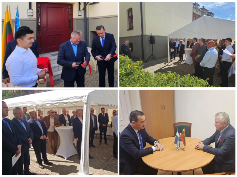В литовской Клайпеде открылся торговый дом Узбекистана