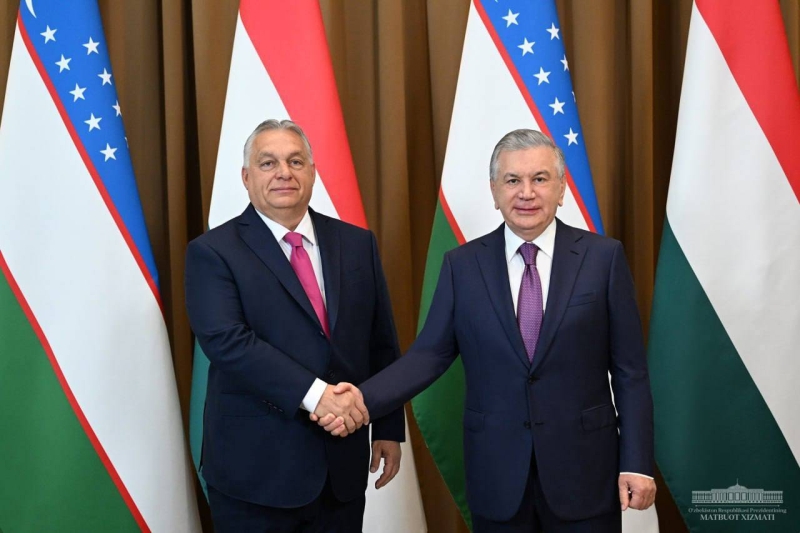 Шавкат Мирзиёев встретился с премьер-министром Венгрии Виктором Орбаном