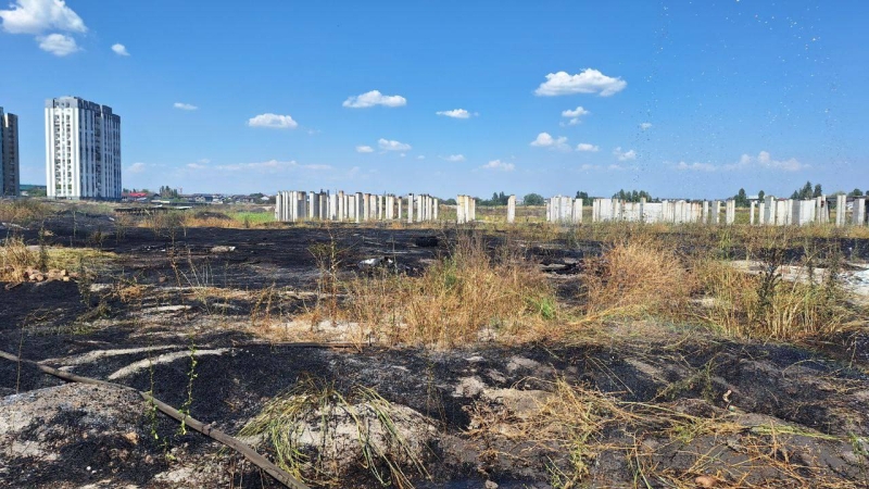 В Янгихаетском районе столицы произошел пожар