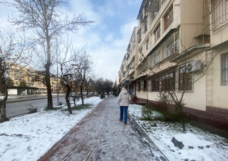 Мороз и гололедица. В Узбекистане ожидают холодные выходные