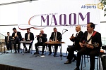 Национальная музыка в воздушной гавани. Ансамбль «Маком» впервые дал концерт в аэропорту Ташкента
