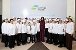 Саида Мирзиёева в рамках «Кўнгил кузи» встретилась со слабовидящими детьми из Самарканда