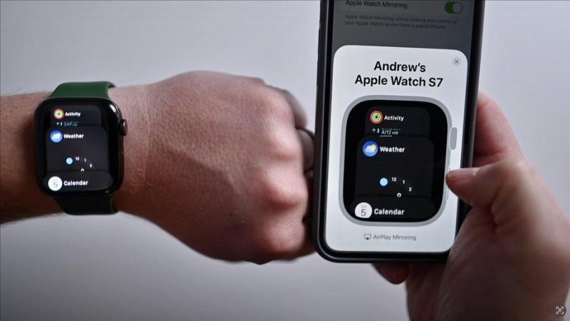 Как вывести экран Apple Watch на iPhone