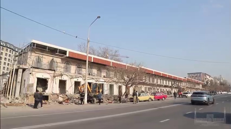 В Ташкенте привели в порядок мастерские жестянщиков на Чорсу. Видео