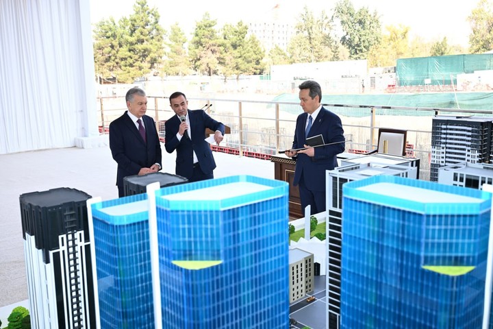 Президент дал старт строительству второго этапа проекта IT-Park