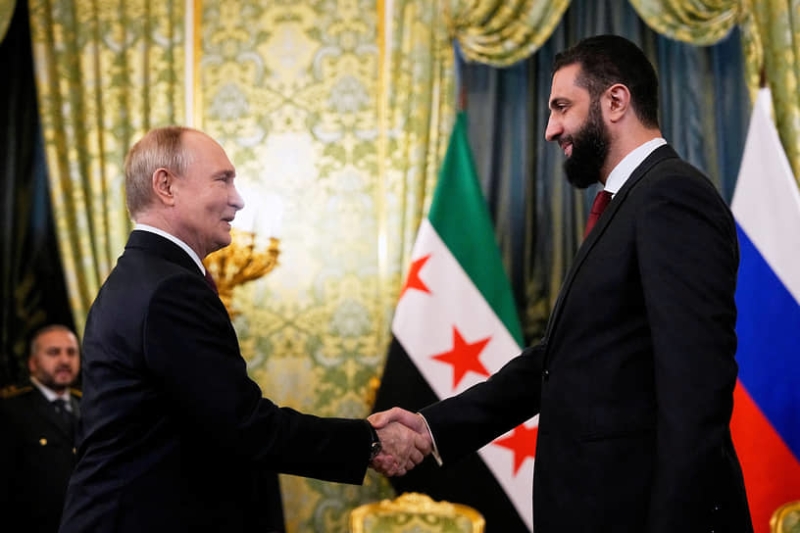 В Кремле встретились Путин и Ахмед Аш-Шараа. Переговоры длились два с половиной часа