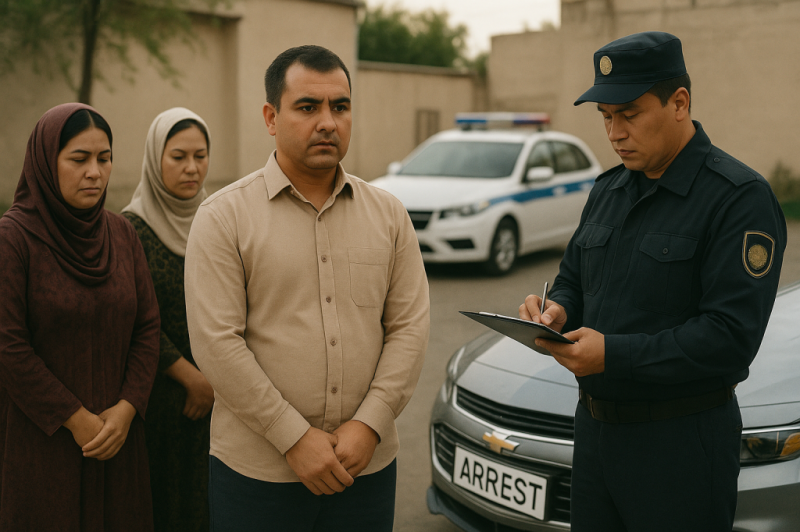 Для жителя Сурхандарьи многоженство обернулось крупным штрафом и угрозой потери автомобиля