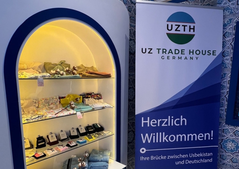 В знаковом месте Берлина открылся первый торговый дом Узбекистана