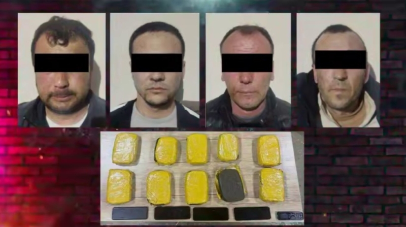 Узбекские спецслужбы перехватили большую партию наркотиков на границе с Кыргызстаном
