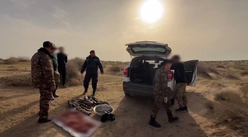 В Сурхандарье ночная охота на зайцев обернулась штрафом и изъятием оружия