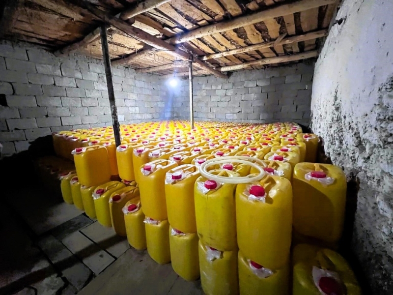 В Ташкентской области изъяли крупную партию спирта на сотни миллионов сумов