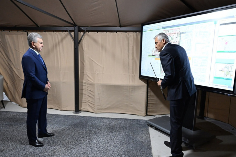 Шавкат Мирзиёев ознакомился с проектом строительства аэропорта в Бухаре