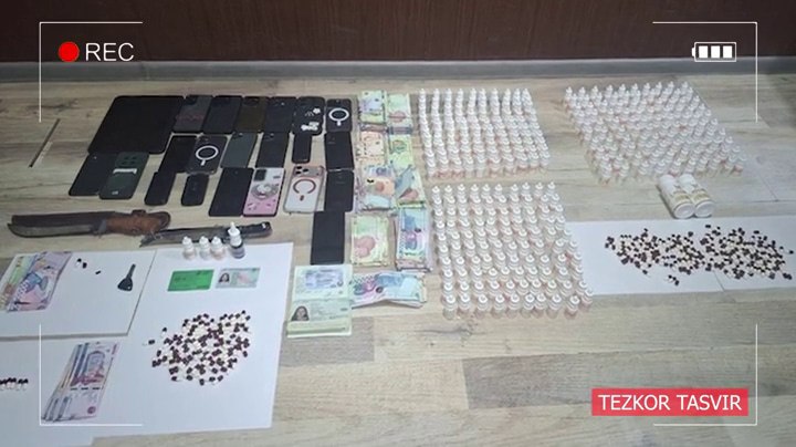 В Андижане пресекли незаконную продажу сильнодействующих препаратов. Среди потребителей – школьницы. Видео