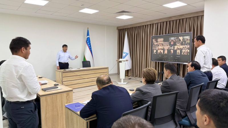 Врио главы "Узсувтаъминот" поручил полностью перевести обмен данными между Ташкентом и Ташобластью в цифровой формат