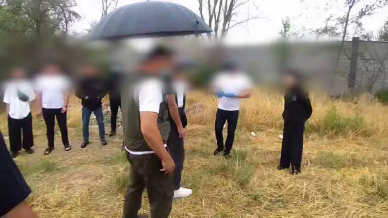 В Ташкентской области поймали иностранца с килограммом мефедрона. Видео