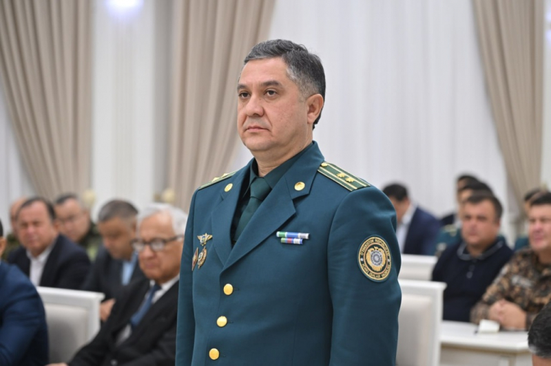 В Хорезмской области назначен новый начальник УВД